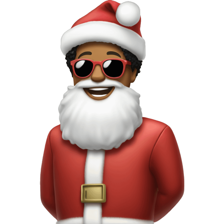 bruno mars as santa emoji