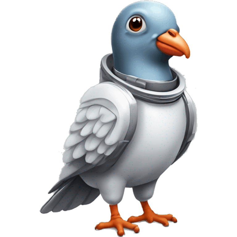 pigeon astronaut emoji