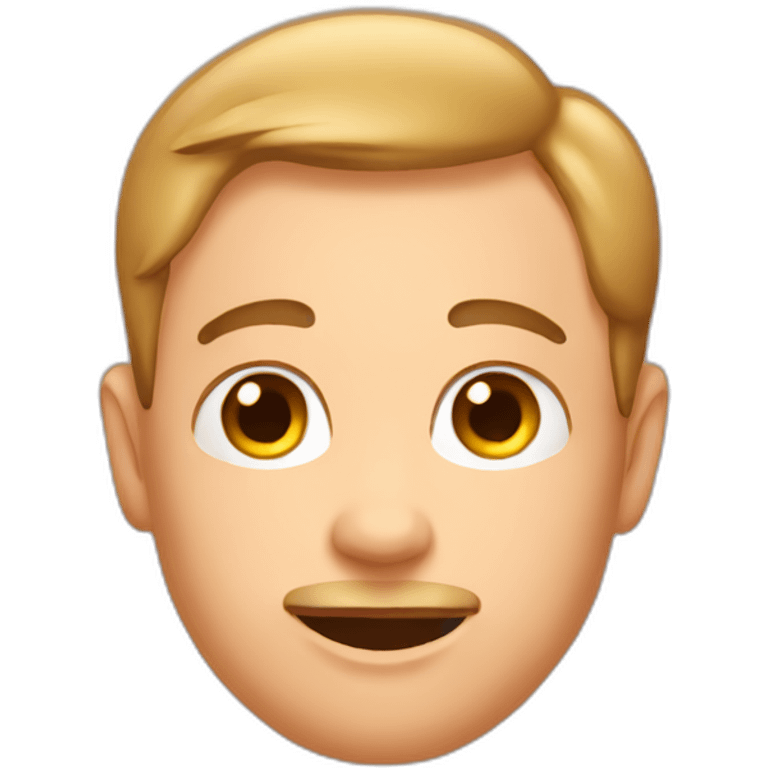 An Emoji of the male reproduction emoji