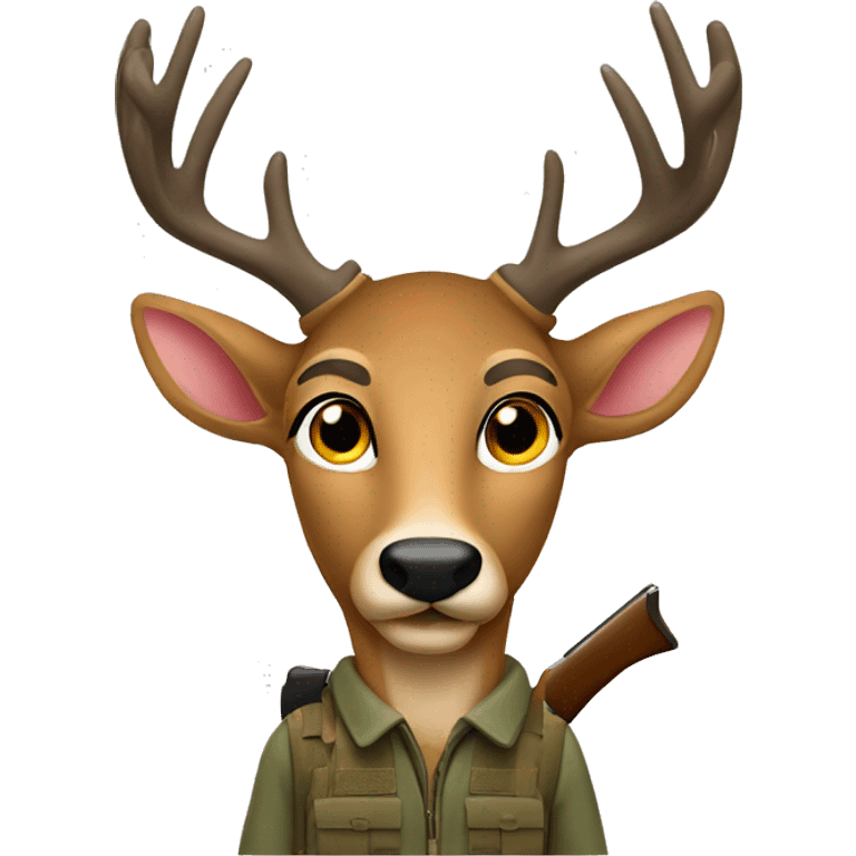 Deer hunter emoji