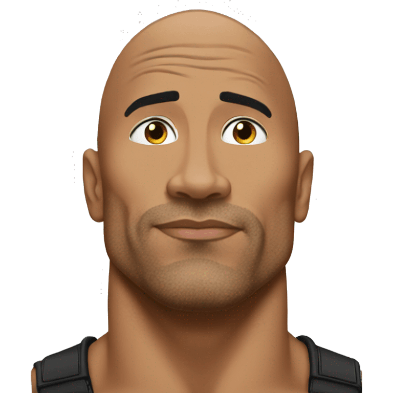 the rock kiss emoji