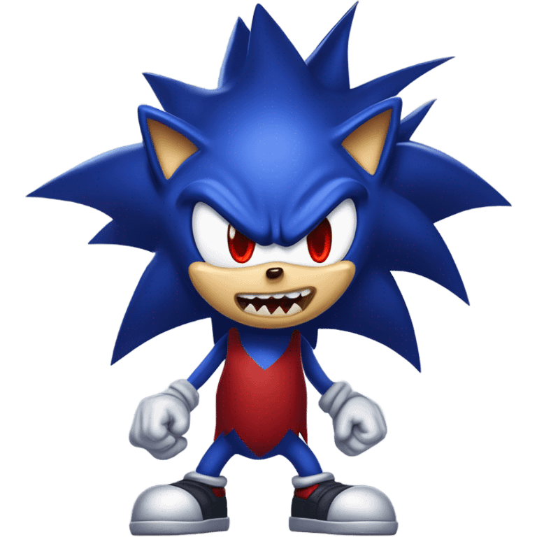 evil sonic emoji