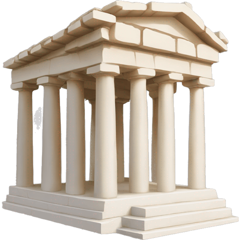 Temple grec emoji