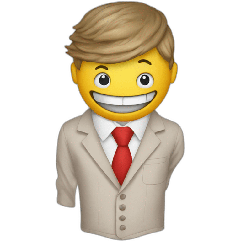 Donal trump worm shirt emoji