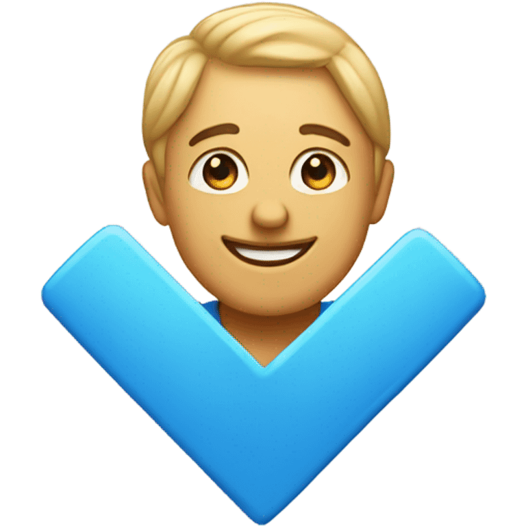 blue verified checkmark emoji