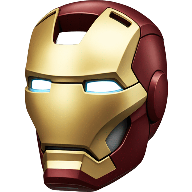 Iron man head  emoji