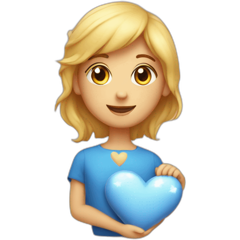 Coeur avec des étoiles emoji