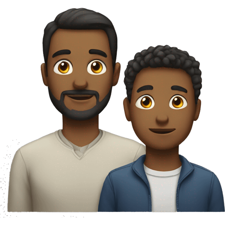 Son and father emoji