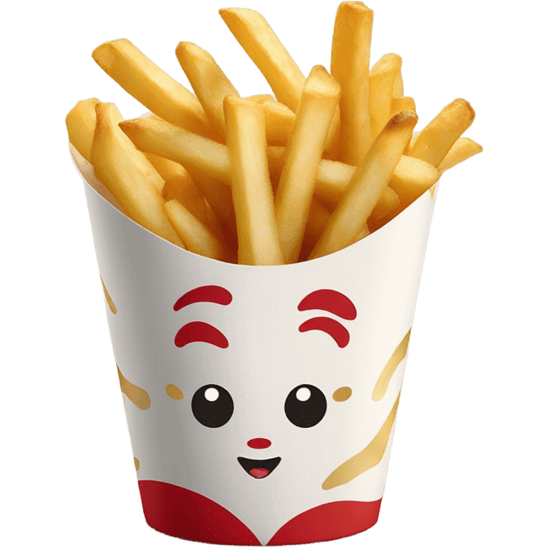 chick fli a french fries emoji