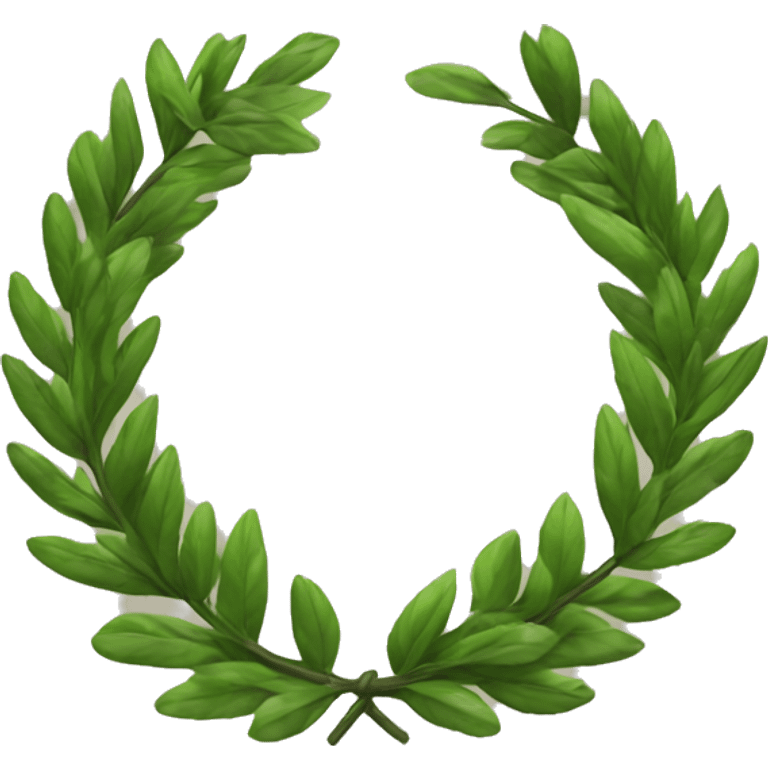 laurel wreath emoji