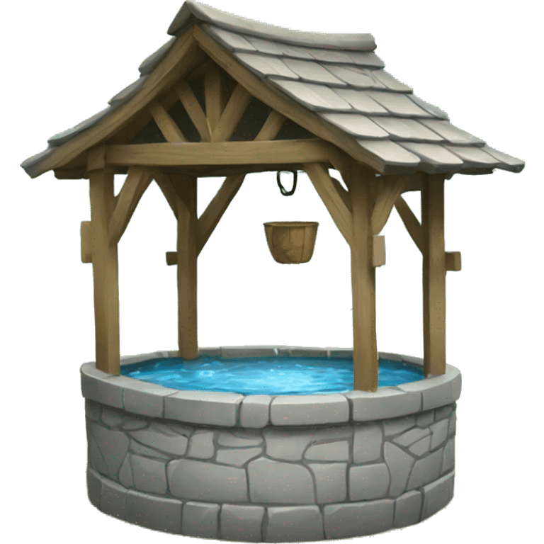 wishing well emoji