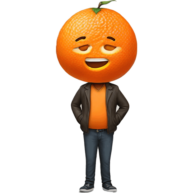 Fat clementine  emoji