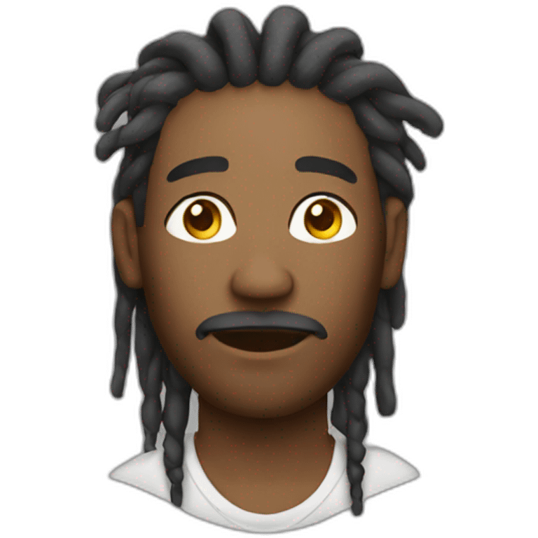 dreadlocks man emoji