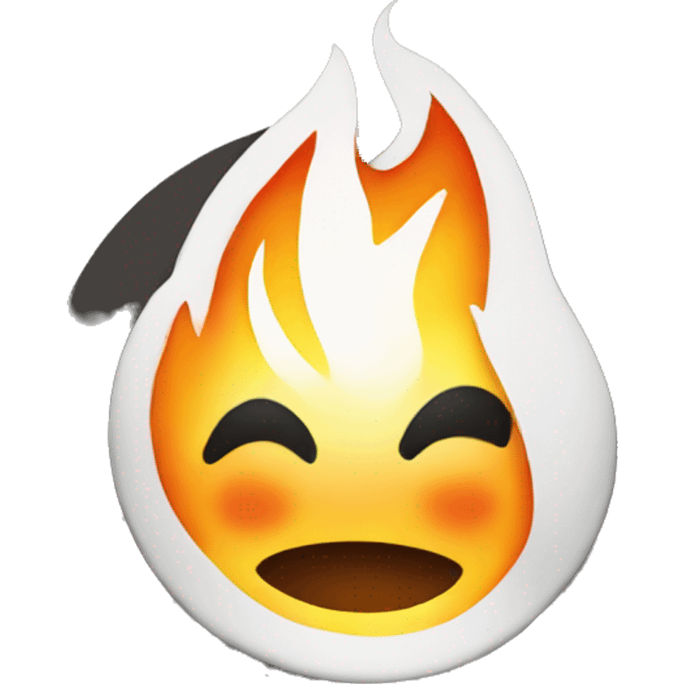 Fire and Resume emoji