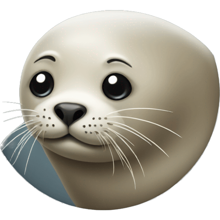 seal with a bow emoji