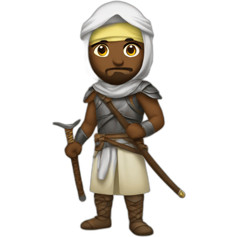 Muslim-warrior emoji