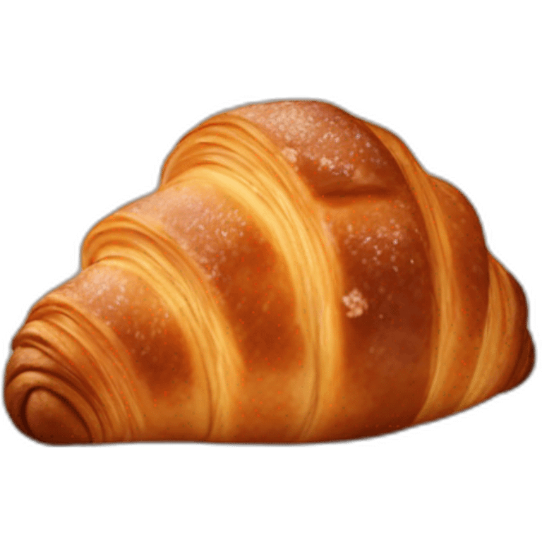 Chocolate croissant  emoji