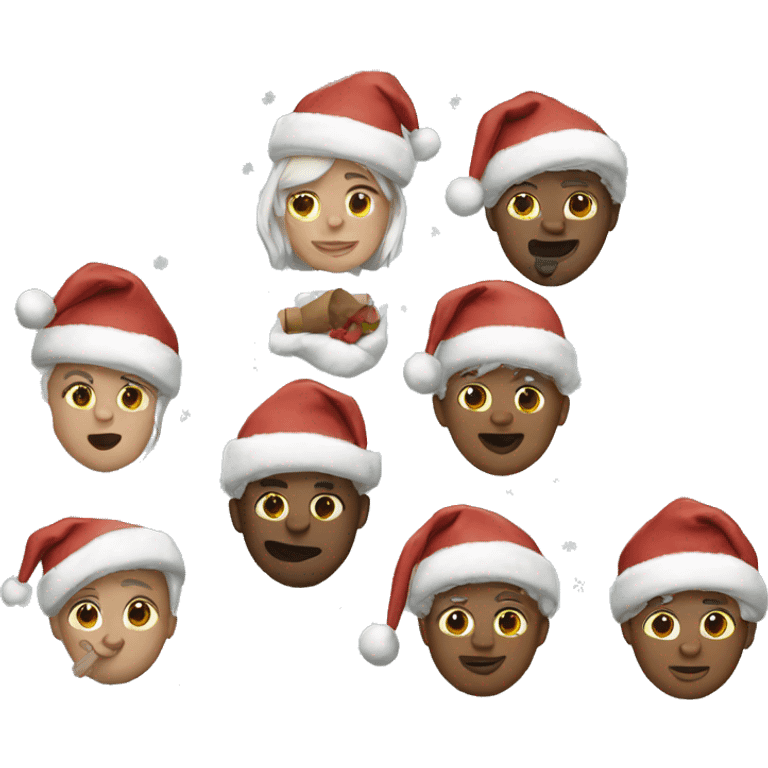 white christmas emoji