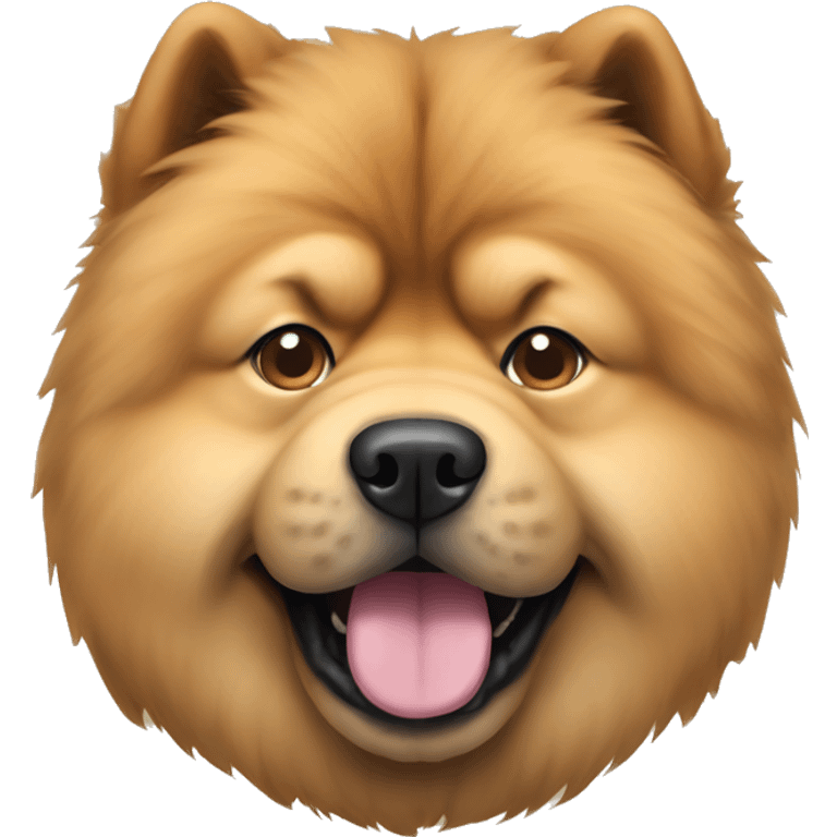 Chow chow dog  emoji