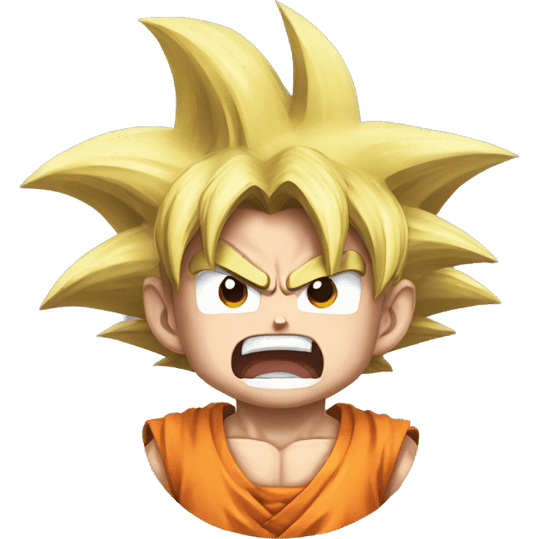 Goku in rage mode  emoji