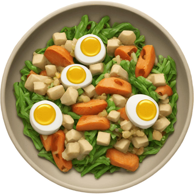 healthy dish emoji