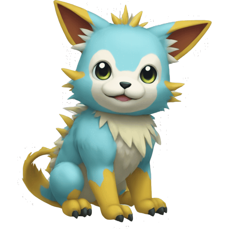 Digimon-Pokémon-animal full body emoji