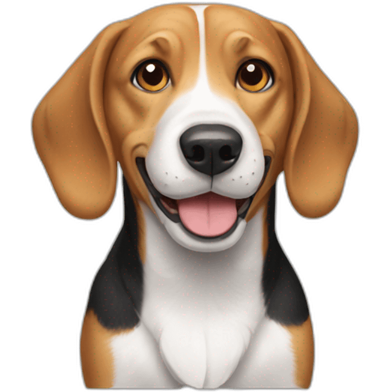 Happy Beagle emoji