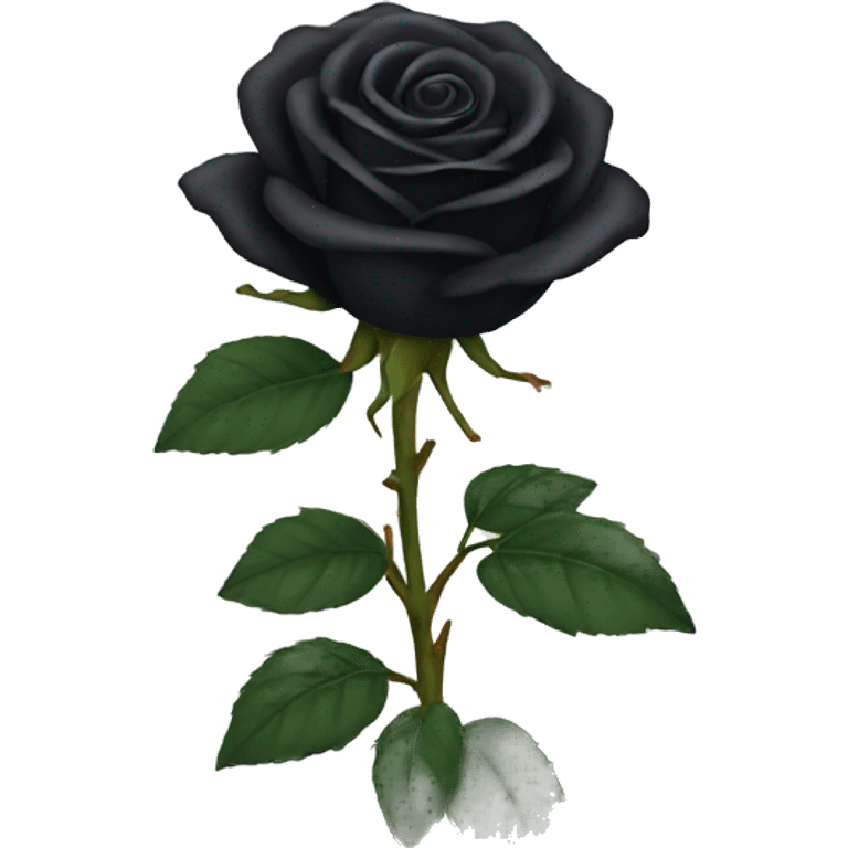 Black Rose emoji