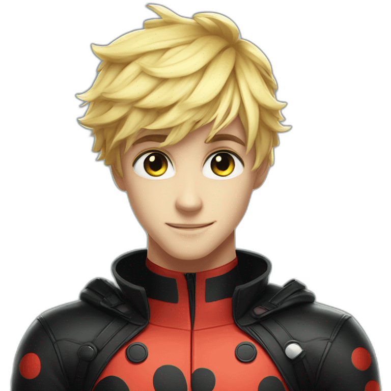 Miraculous ladybug and chat noir emoji