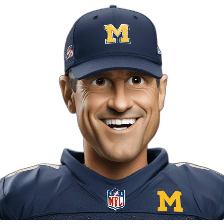 Jim Harbaugh emoji