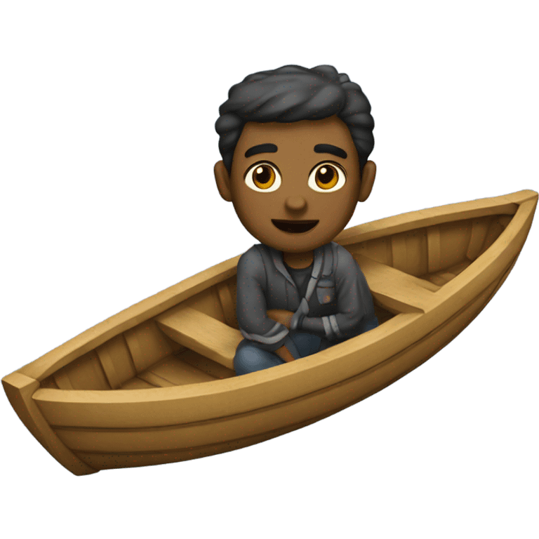 Human boat emoji