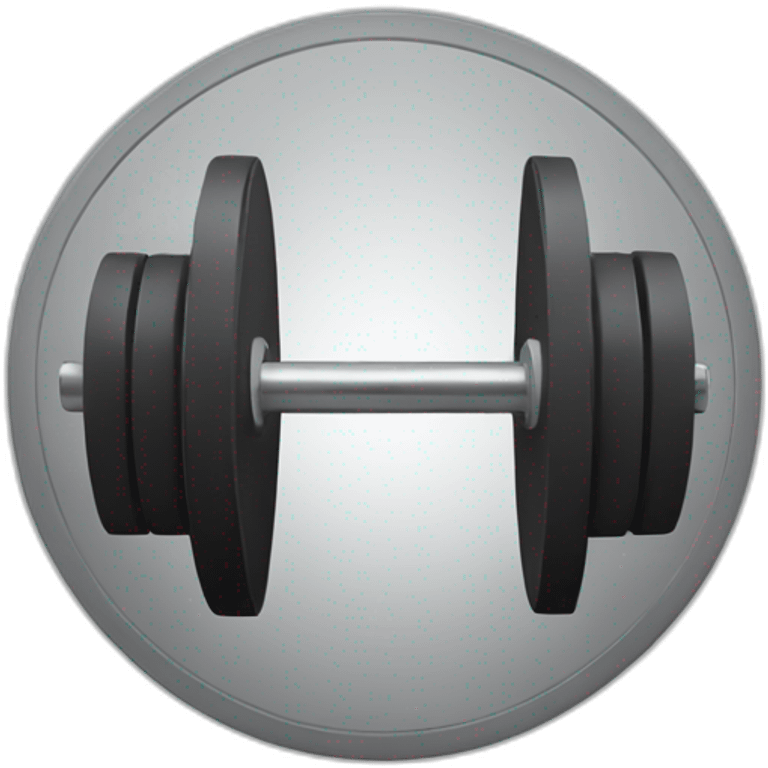 disc for barbell emoji