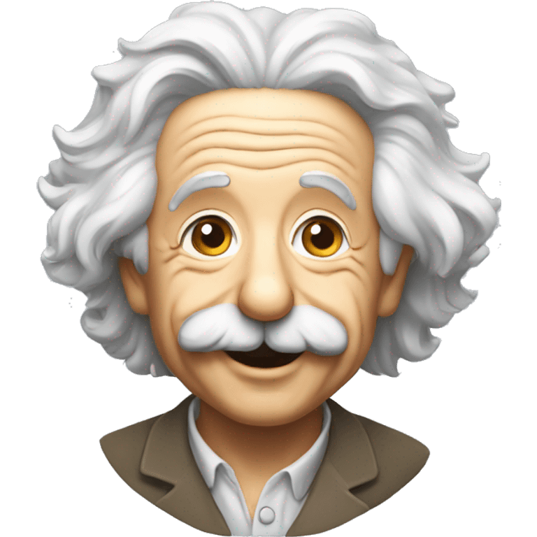 albert einstein happy philosophies emoji