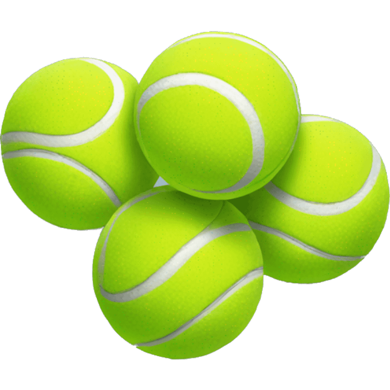 3 tennis balls emoji