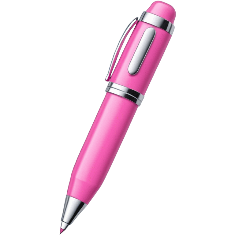 pink pen emoji