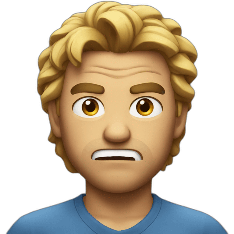 angry leo emoji