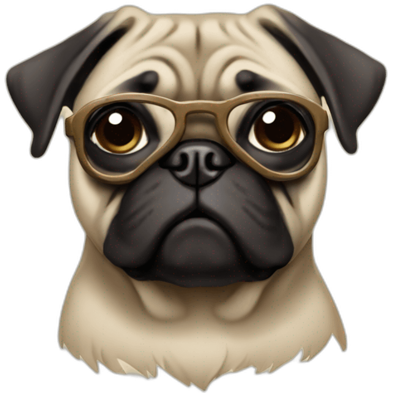 pug hippie joint emoji