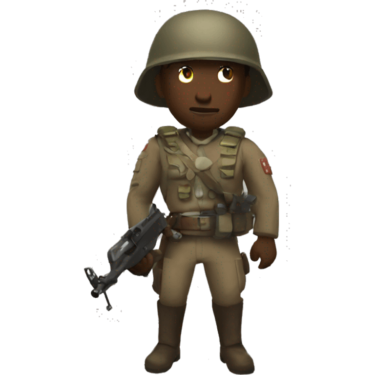 Soldier from TF2 emoji