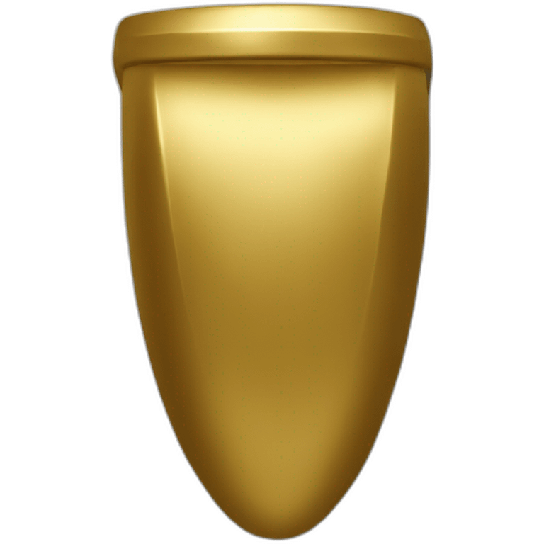 golden urinal emoji