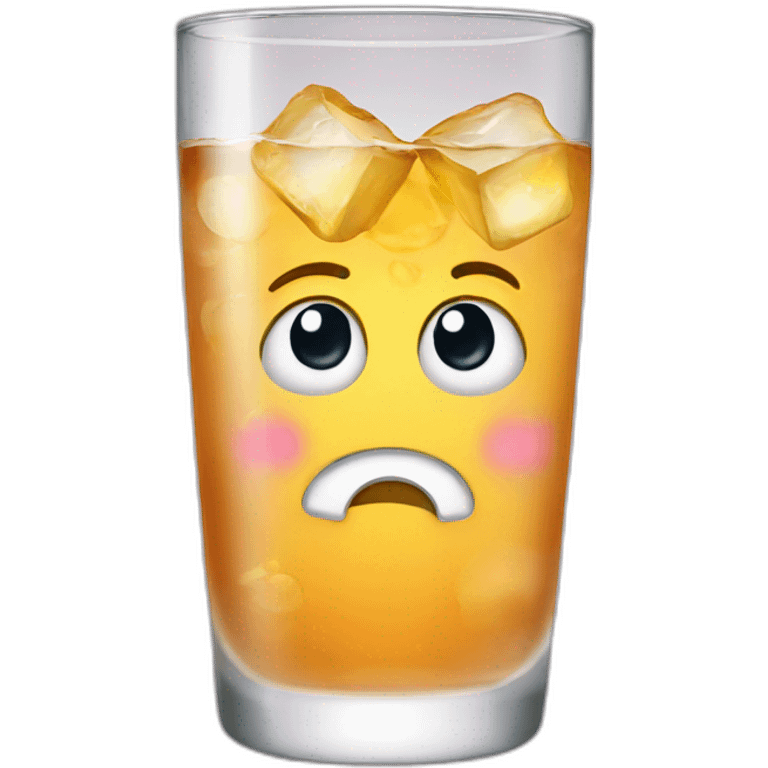 highball in highball glass emoji