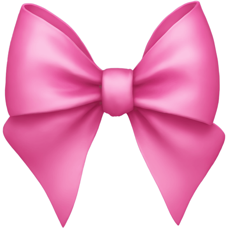 Pink bow  emoji