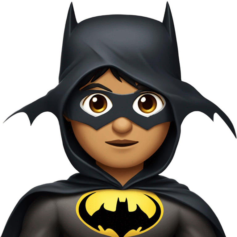 Shah rukh khan in batman costume  emoji