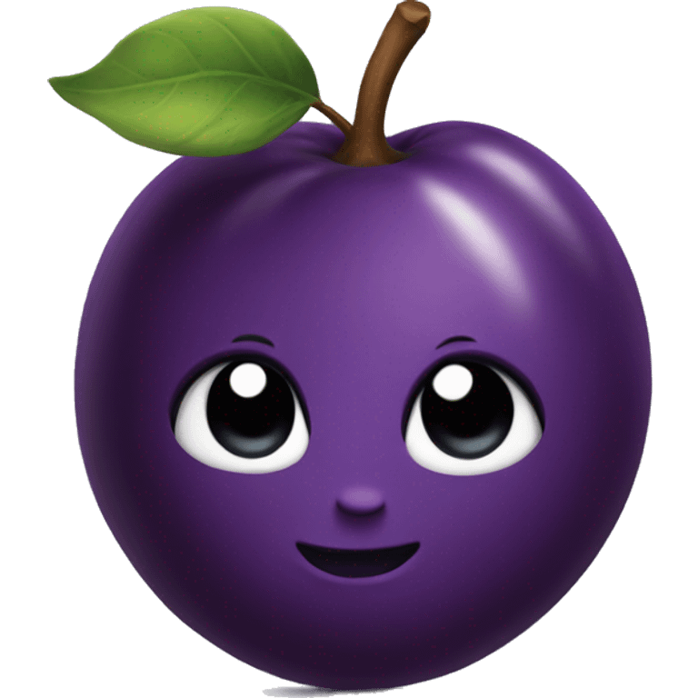 Big plum emoji