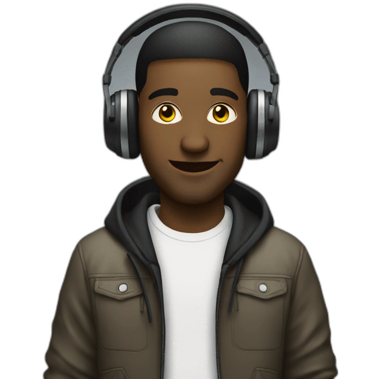 Dj person emoji