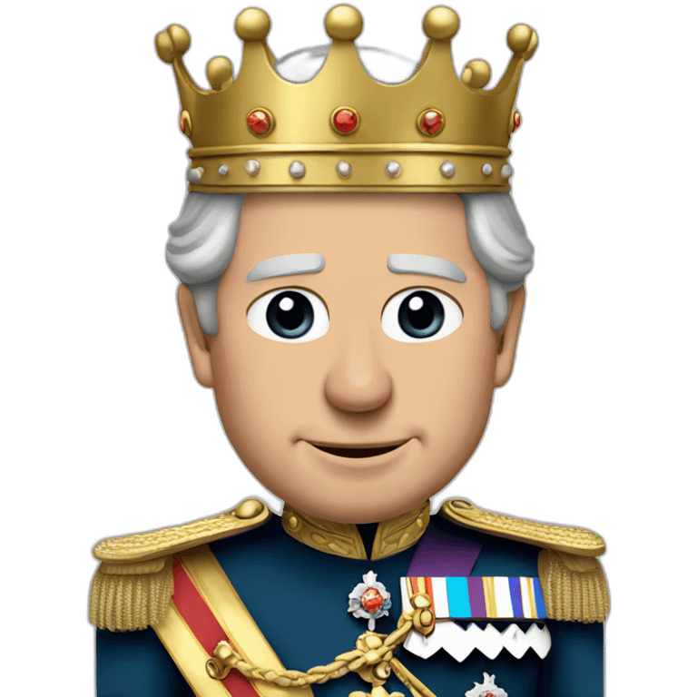 Prince Charles as King emoji