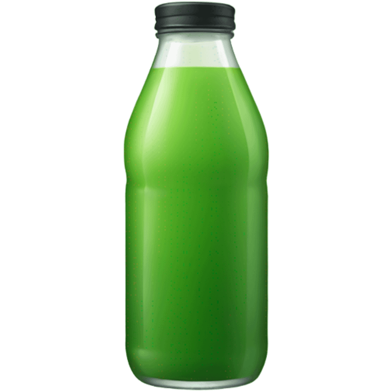 Bottled green juice emoji