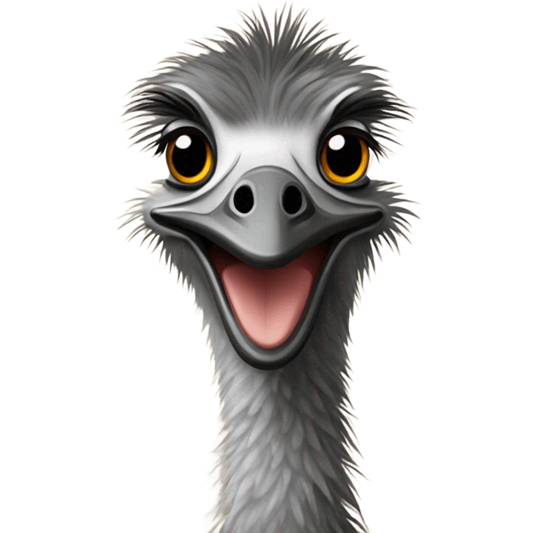 Emu in kangaroo pouch emoji