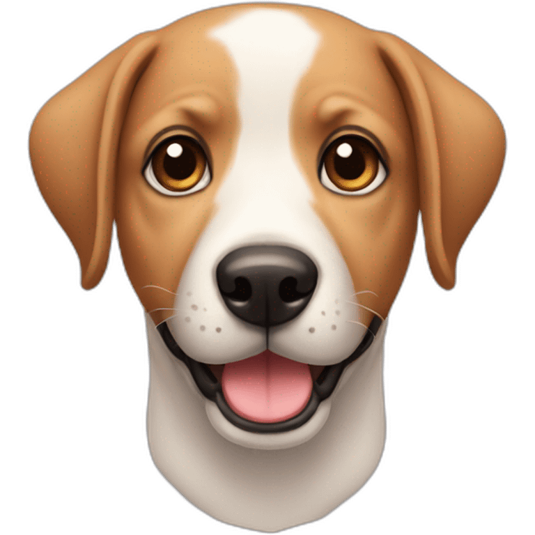 Borador dog cute face emoji