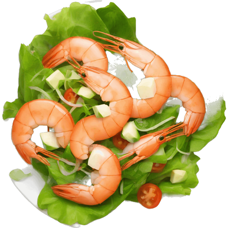 prawns salad emoji