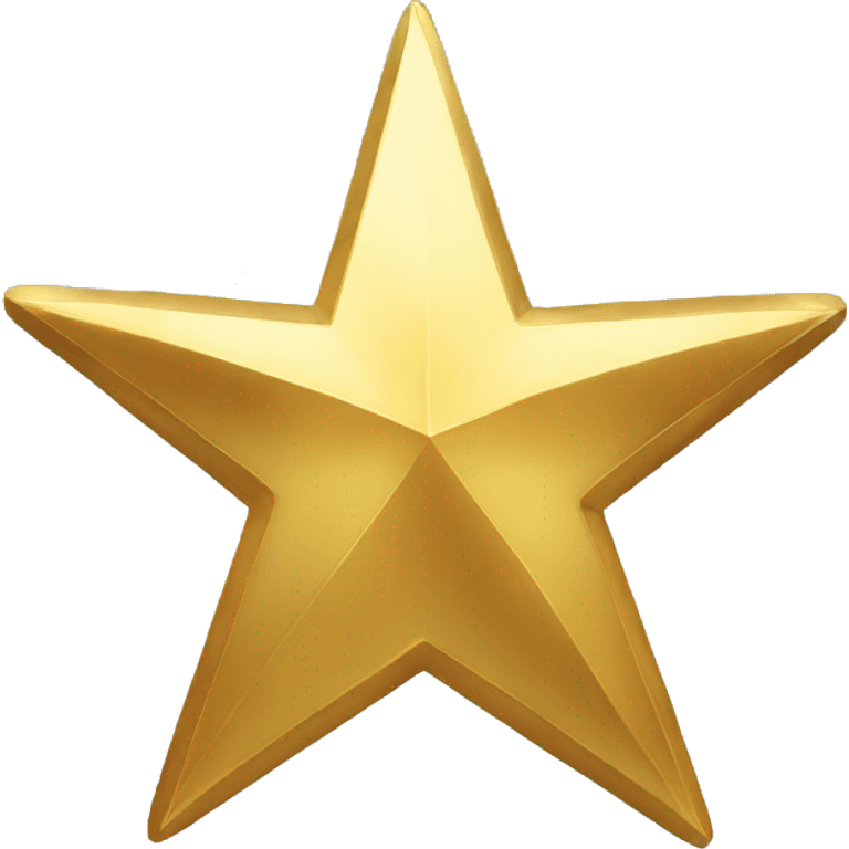 gold star emblem emoji